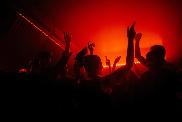 Silhouetted motion art